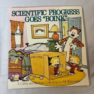 Calvin and Hobbes Scientific Progress goes Boink collection book